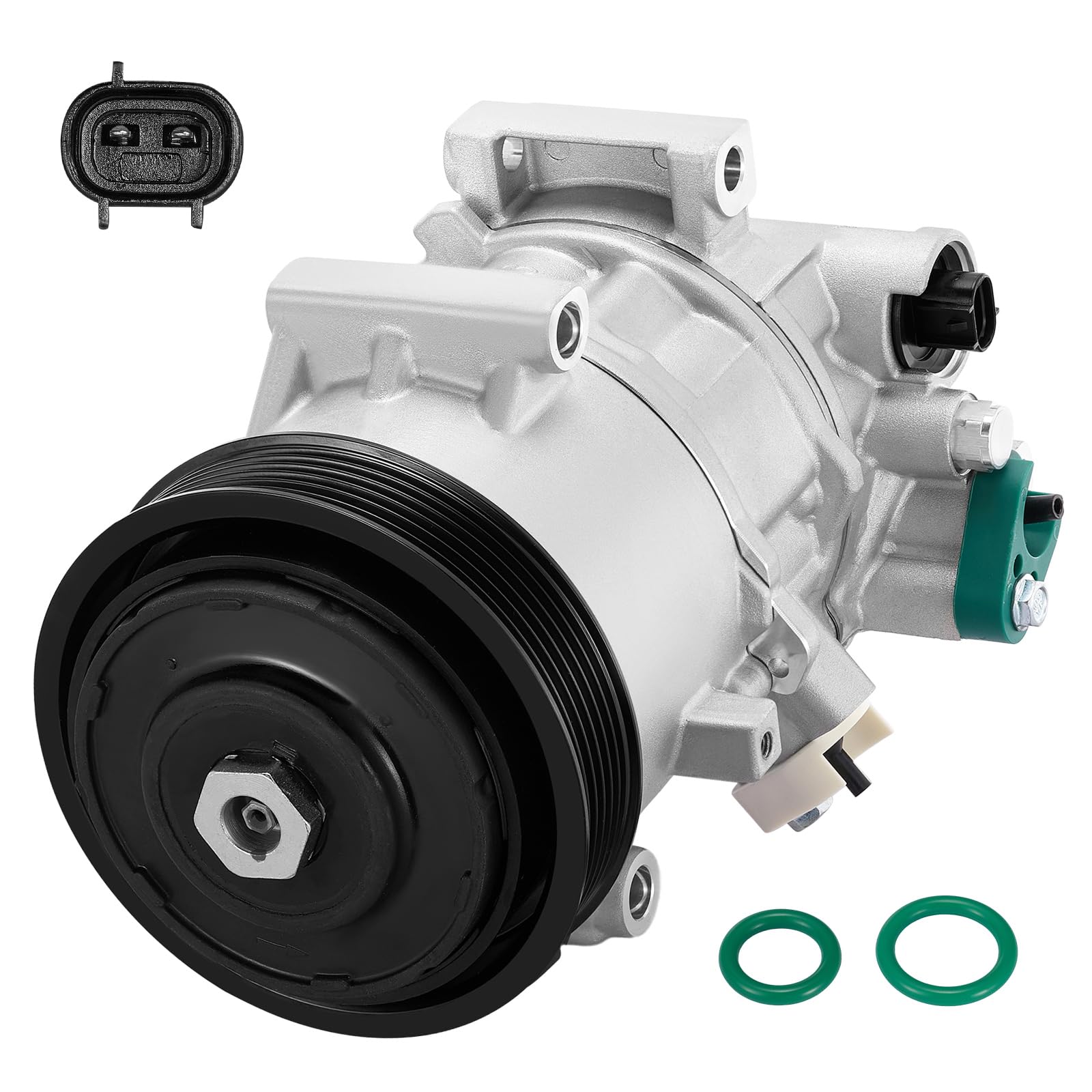 BDFHYK 198339 AC Compressor with Clutch Compatible with Toyota Corolla