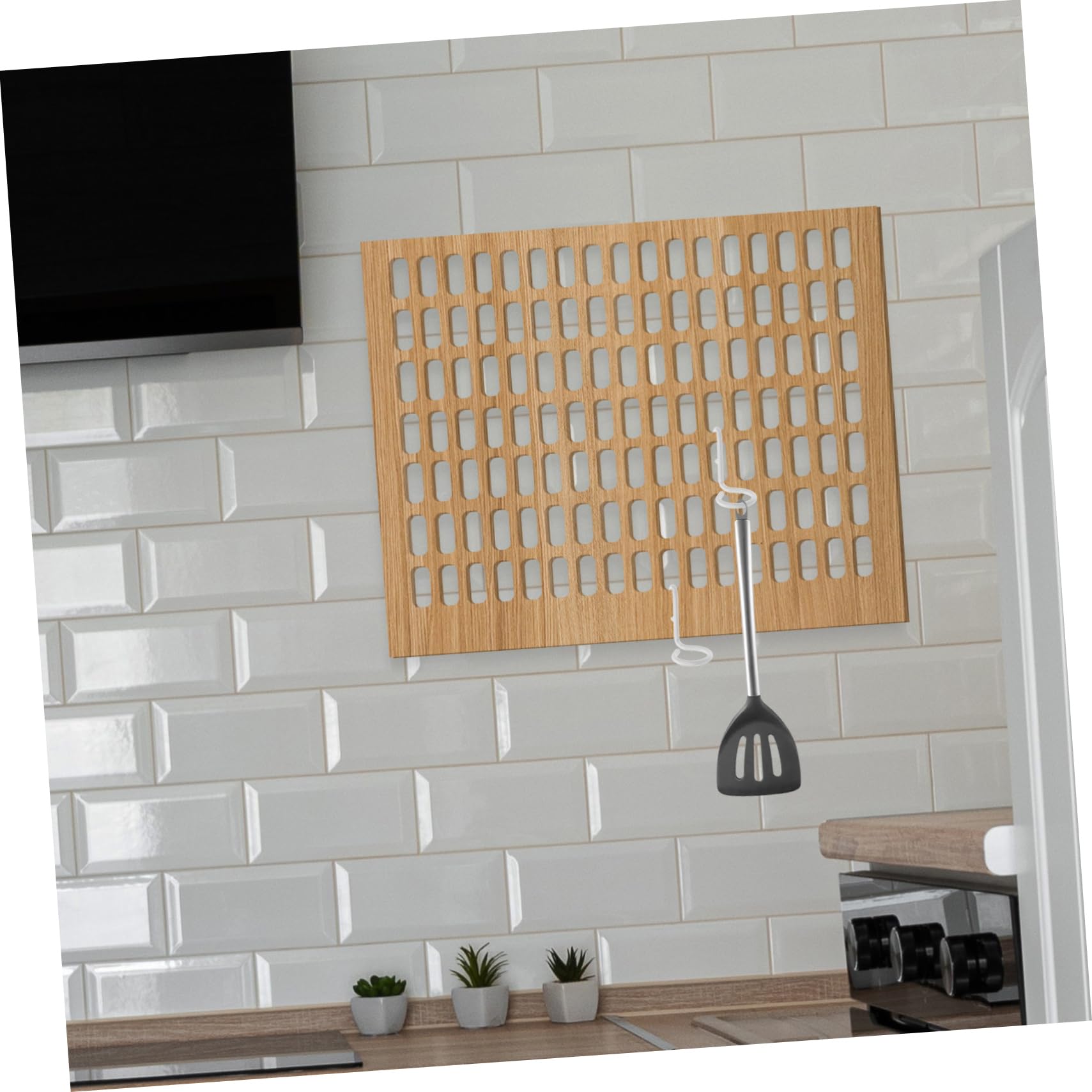 HEALLILY Pegboard Hooks for Walls 2 Large Hooks Pegboard Organizer Accessories Wall Storage Rack