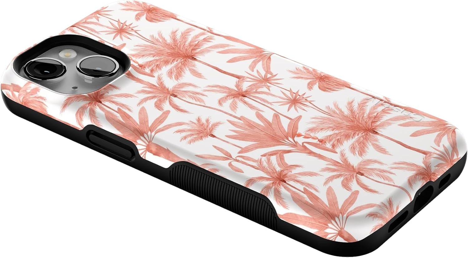 Casely iPhone 14 Case | Perfect Paradise | Tropical Palm Tree Floral | Bold Protective Design | Compatible with MagSafe