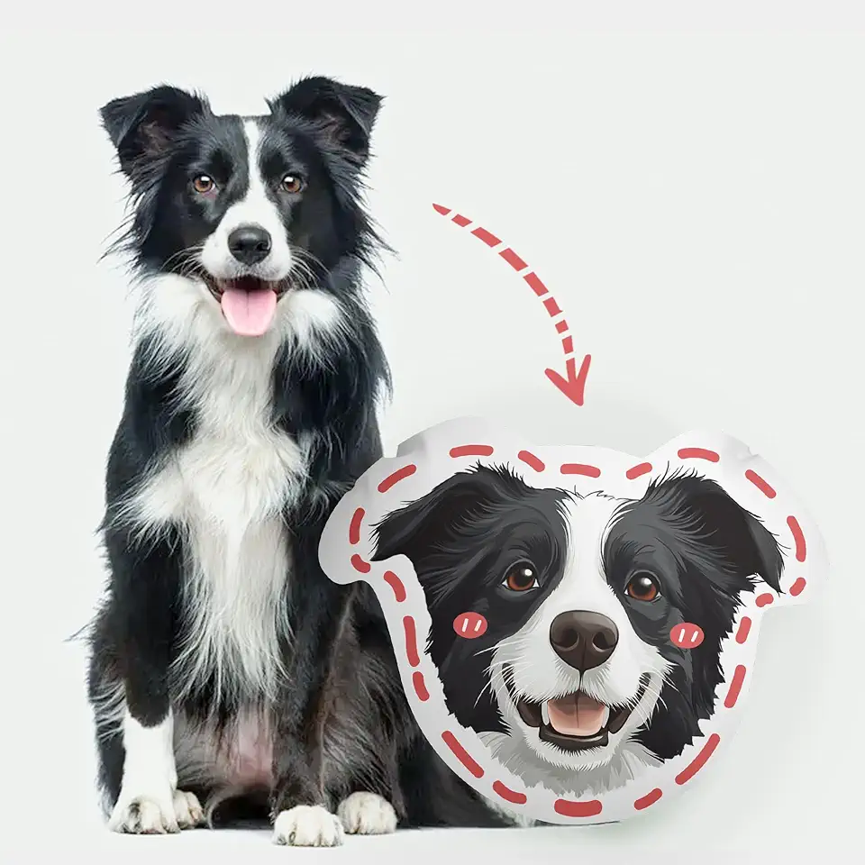 Custom Pet Portrait Pillow