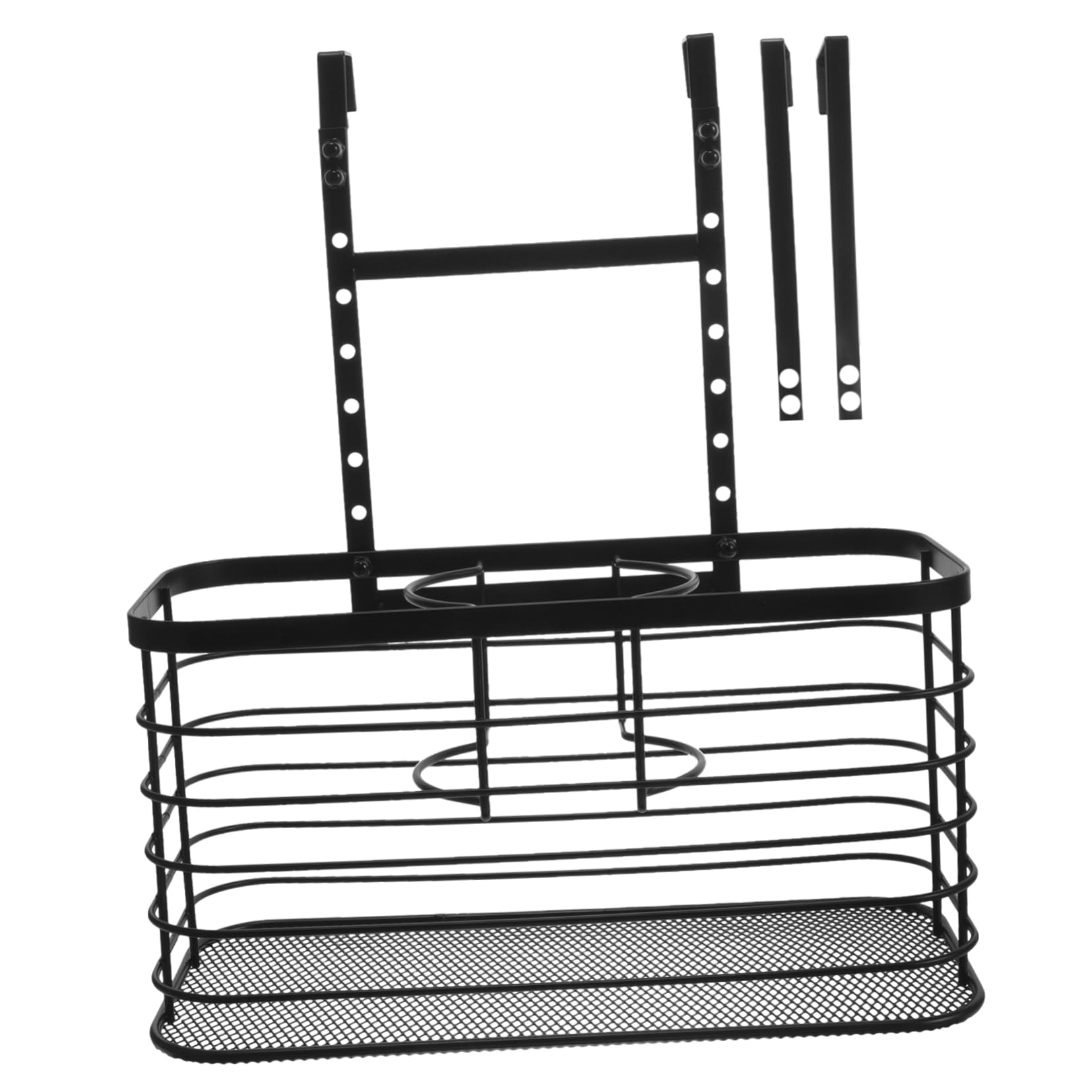 IMIKEYA Haartrocknerhalter ohne Bohren Verstellbarer Fönhalter aus Stabilem Platzsparender Badorganizer für Badezimmer und Schlafzimmer Multifunktionaler Haartrockner und Stylinggeräte