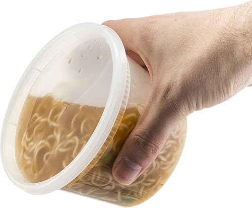 Miniatura 9 de Basix Deli Contenedores de almacenamiento de alimentos de 86 onzas con tapa