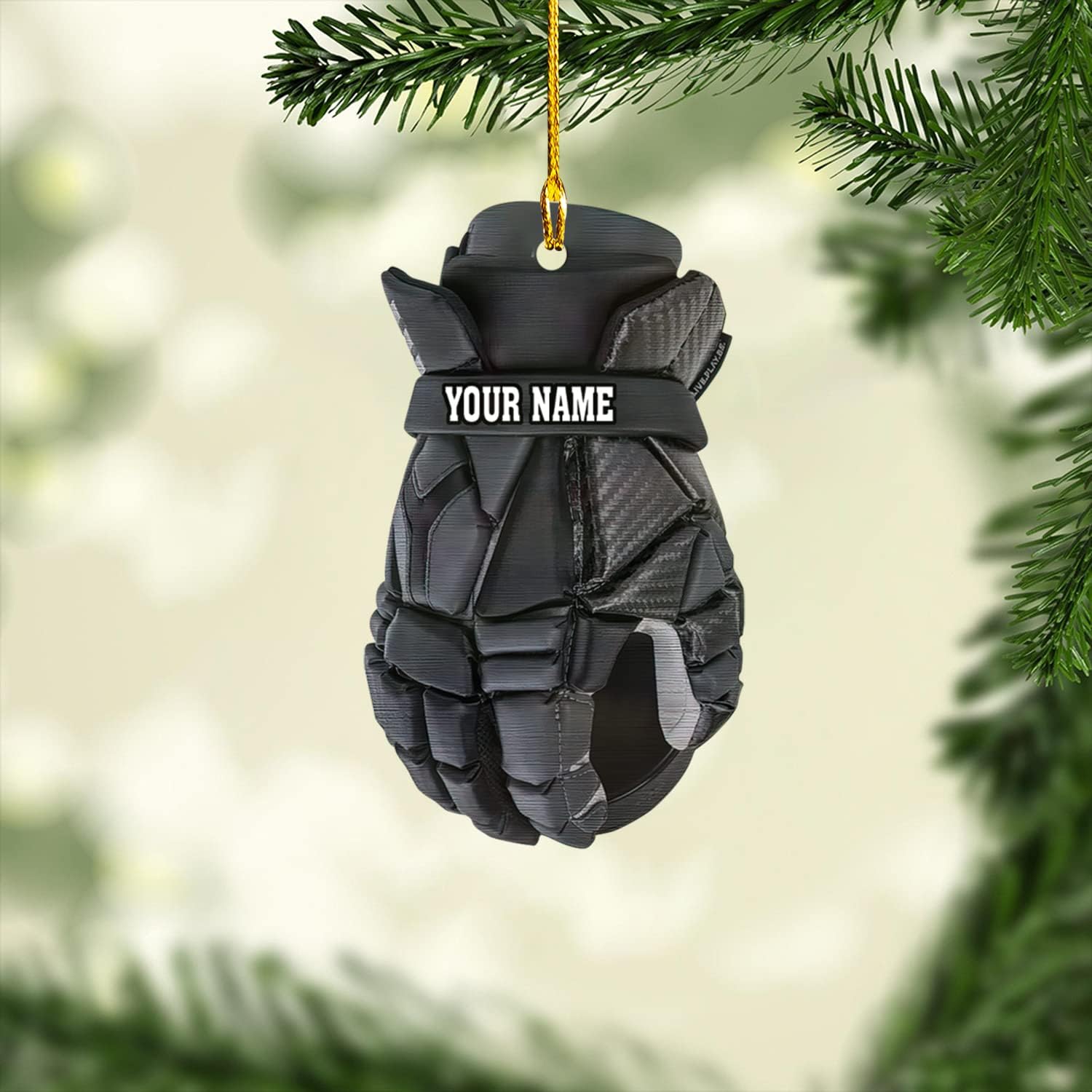 Artparel Personalized Hockey Ornaments, Hockey Ornaments