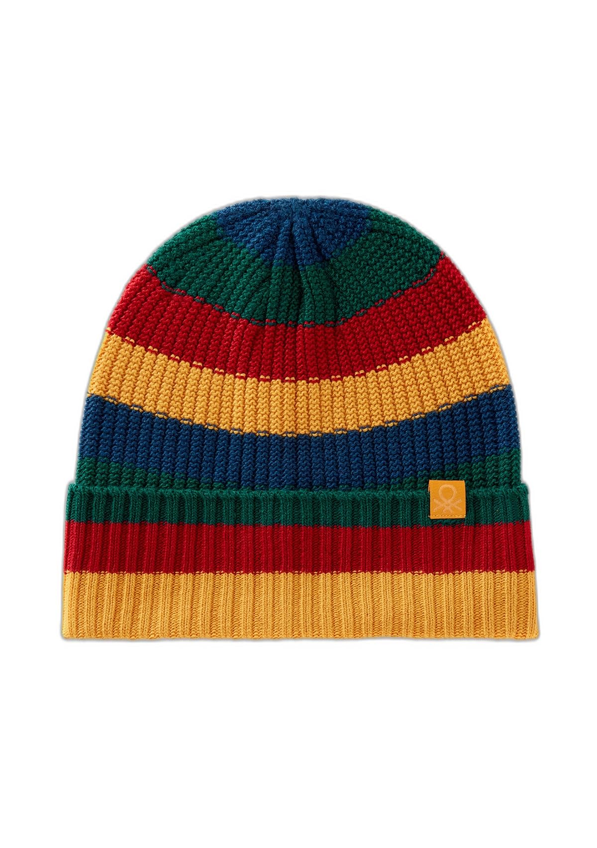 United Colors of Benetton Czapka beanie Chłopcy Dzianinowa Czapka Z Daszkiem 1270qa00y