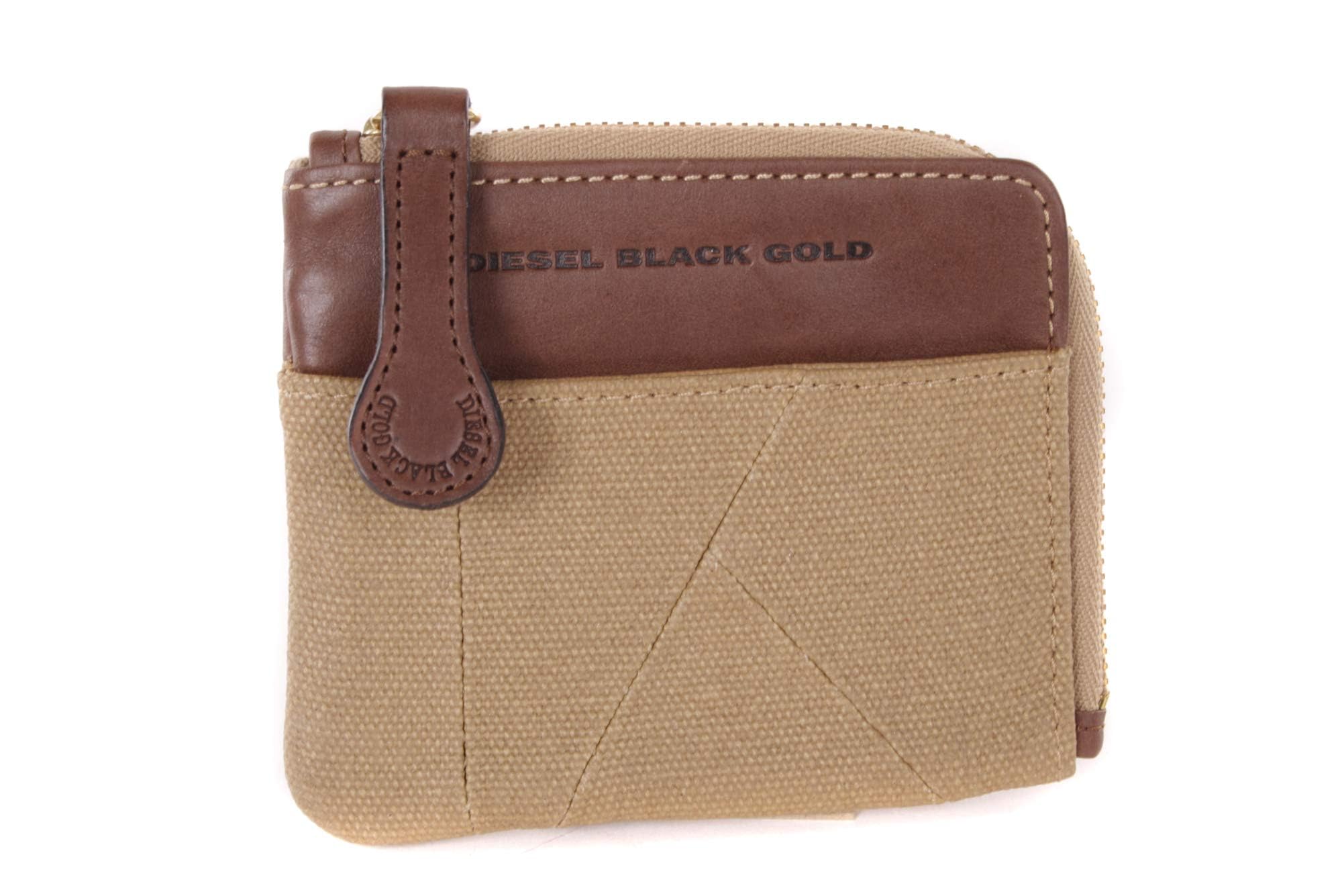 DieselBlack Gold "Paul-WA" Men's Wallet (Beige)