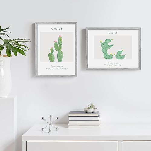 Miniatura 2 de upsimples Portarretratos de 12 x 16 pulgadas, para exhibir fotos de 8.5 x 11 pulgadas con paspartú o de 12 x 16 pulgadas sin paspartú, marco para