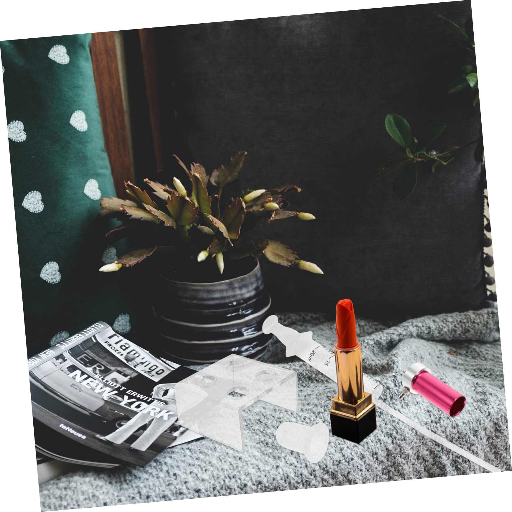 DOITOOL 3sätze Lippenstift Mit Silikonformen Aluminiumring Und Entformungswerkzeug Teiliges Für Kreative Lippenpflege Für Selbstgemachten Lippenbalsam Und Lippencremes