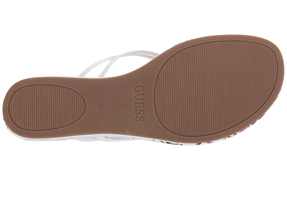 

GUESS Toolate (White) Women's Shoes