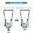IULONEE Baby Walker, Handheld Kids Toddler Walking Harness Helper Assistant Protective Belt Child Activity Walker Adjustable Standing Up Walking Learning Helper for Toddler 7-24 Month (Blue & Grey)