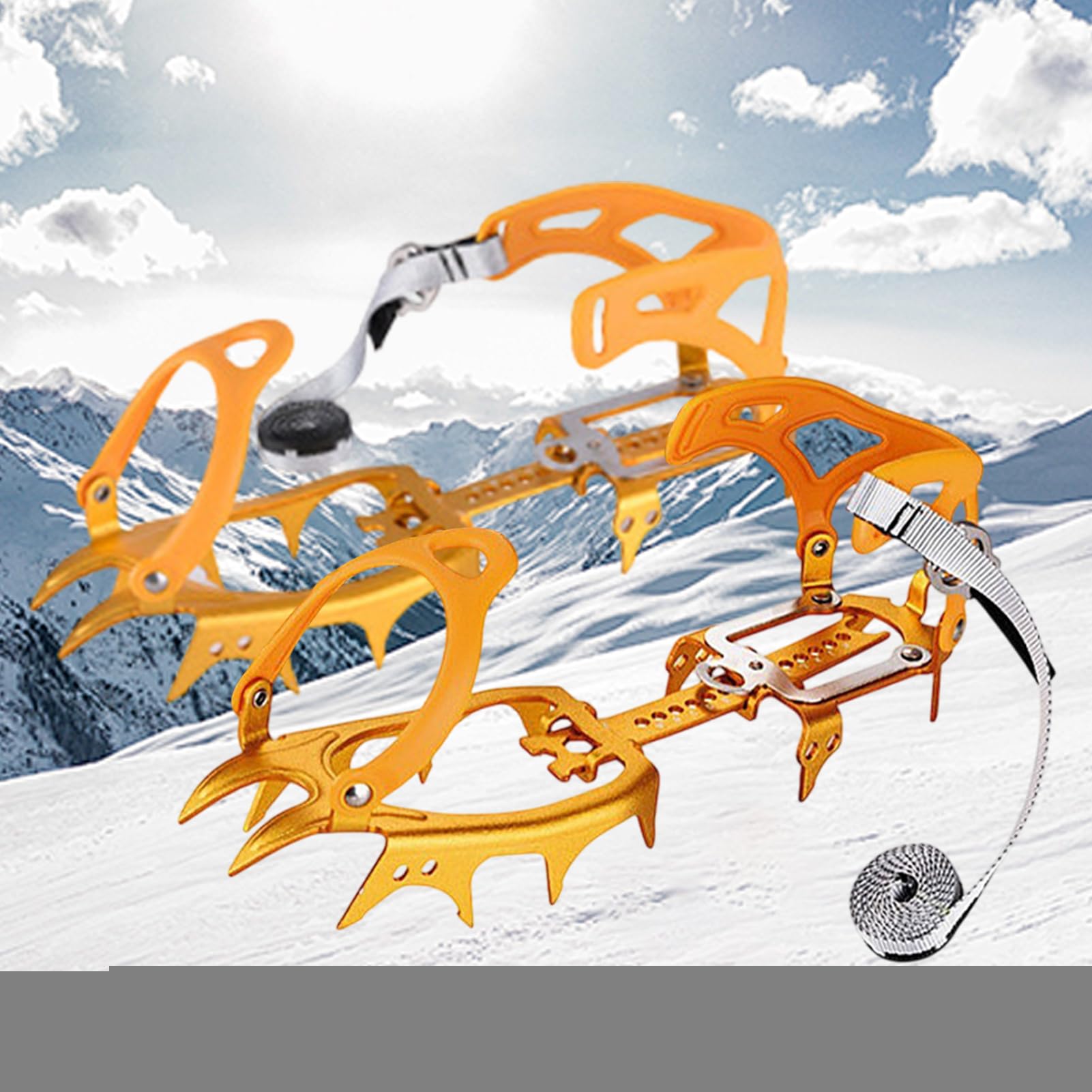 Crampons pour Chaussures De Randonnée Femmes Outil De Traction Antidérapant