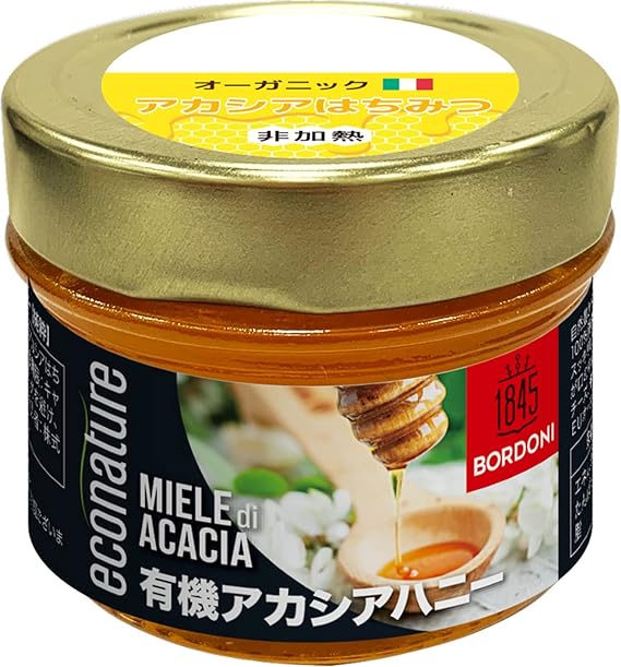 Amazon ボルドーニ 有機アカシアハニー 150g 2個 Euオーガニック 非加熱はちみつ アカシア蜂蜜 1歳以上 ミトク はちみつ 通販