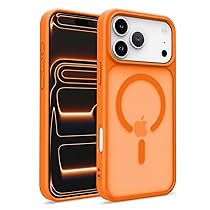 Seaflar Custodia Morbida al Tatto per iPhone 17 Pro Max Sottile e Resistente agli Urti con Copertura Antigraffio