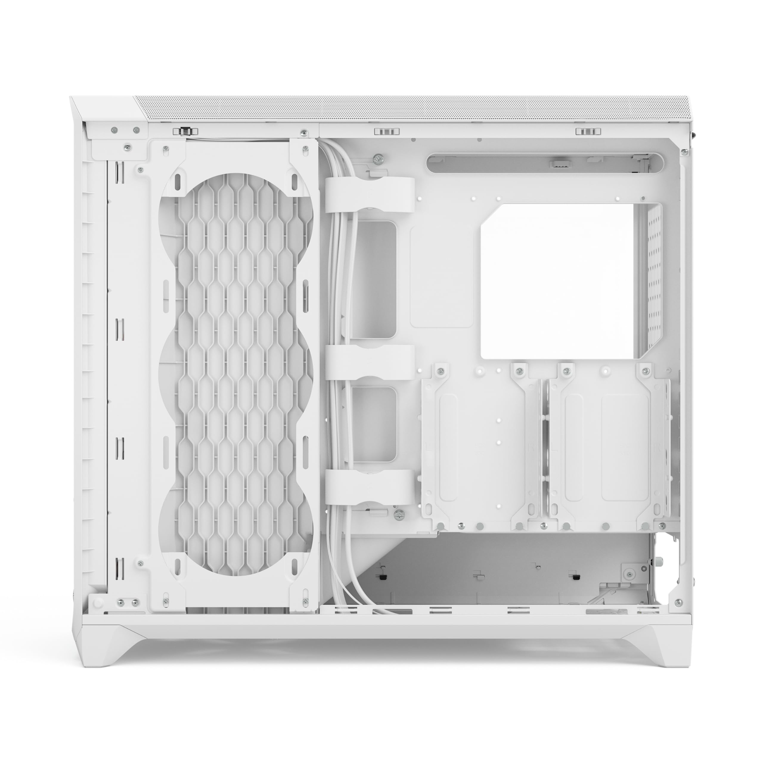Meshify 3 XL Biały RGB TG Przezroczysty odcień