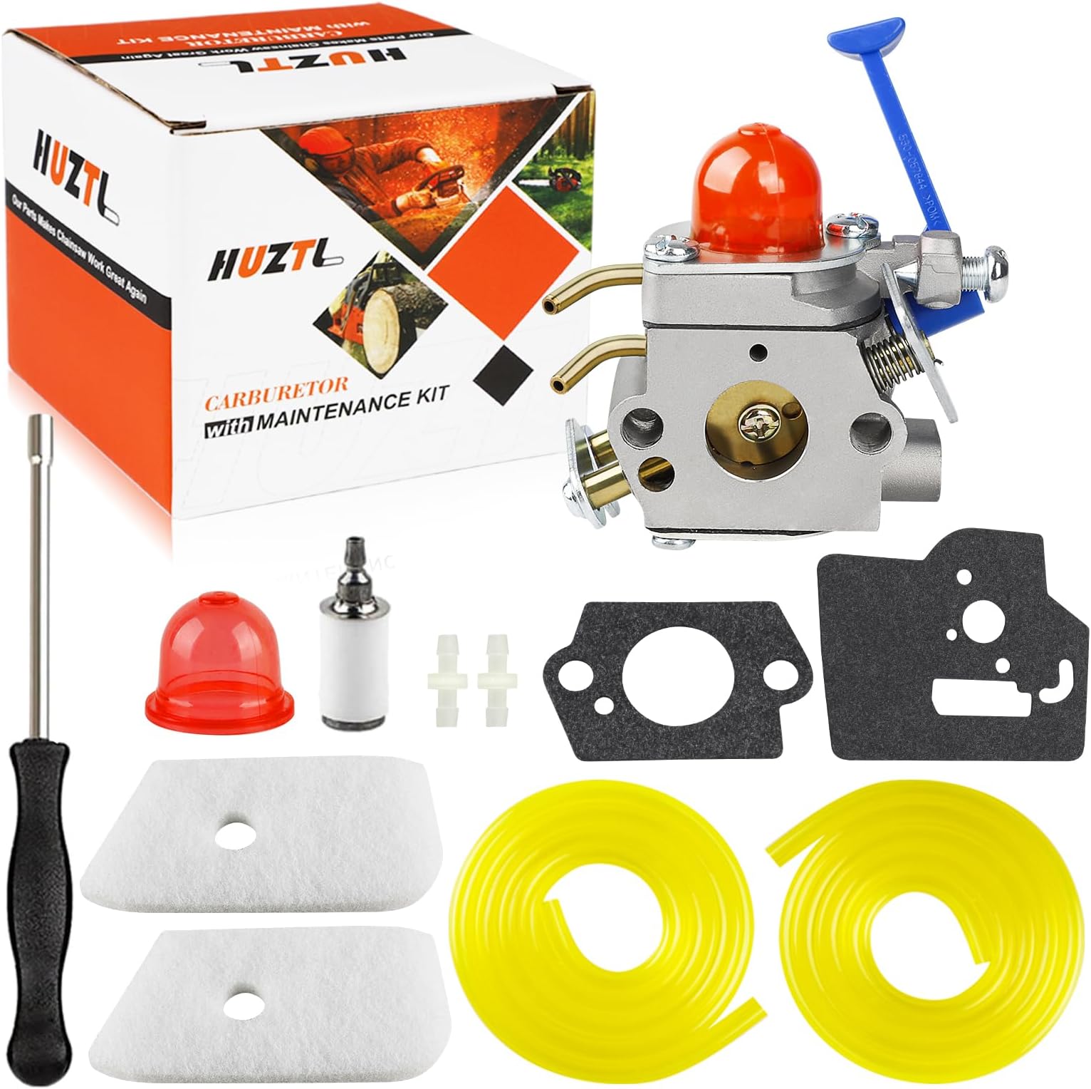 Anxingo 128LD 125L Carburetor for Husqvarna Poulan 28cc