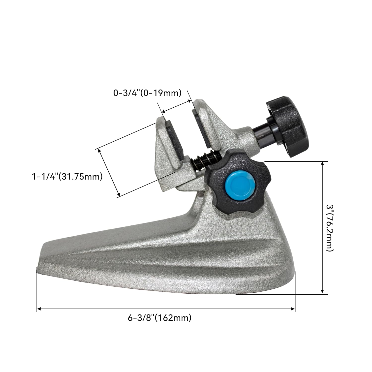 HFS(R) Precision Micrometer Holder Stand Base for 0-4" Micrometer