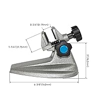 Vista 2 de HFS (R) Base de soporte de micrómetro de precisión para micrómetro de 0-4