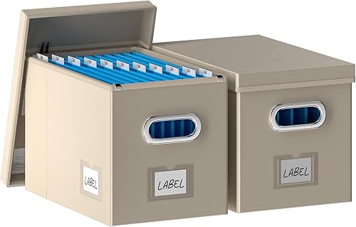 DYWMM Caja organizadora de archivos organizador de documentos para oficina archivador de cuero plegable para un fácil almacenamiento de carpetas de