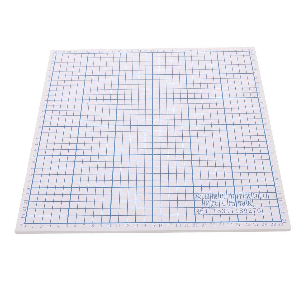 Tappetino di ricambio per griglia di taglio in PVC ad alta durezza per macchina da taglio, per trapuntatura precisa di tessuti, 32x32x0,6 cm/12,6x12,6x0,2"