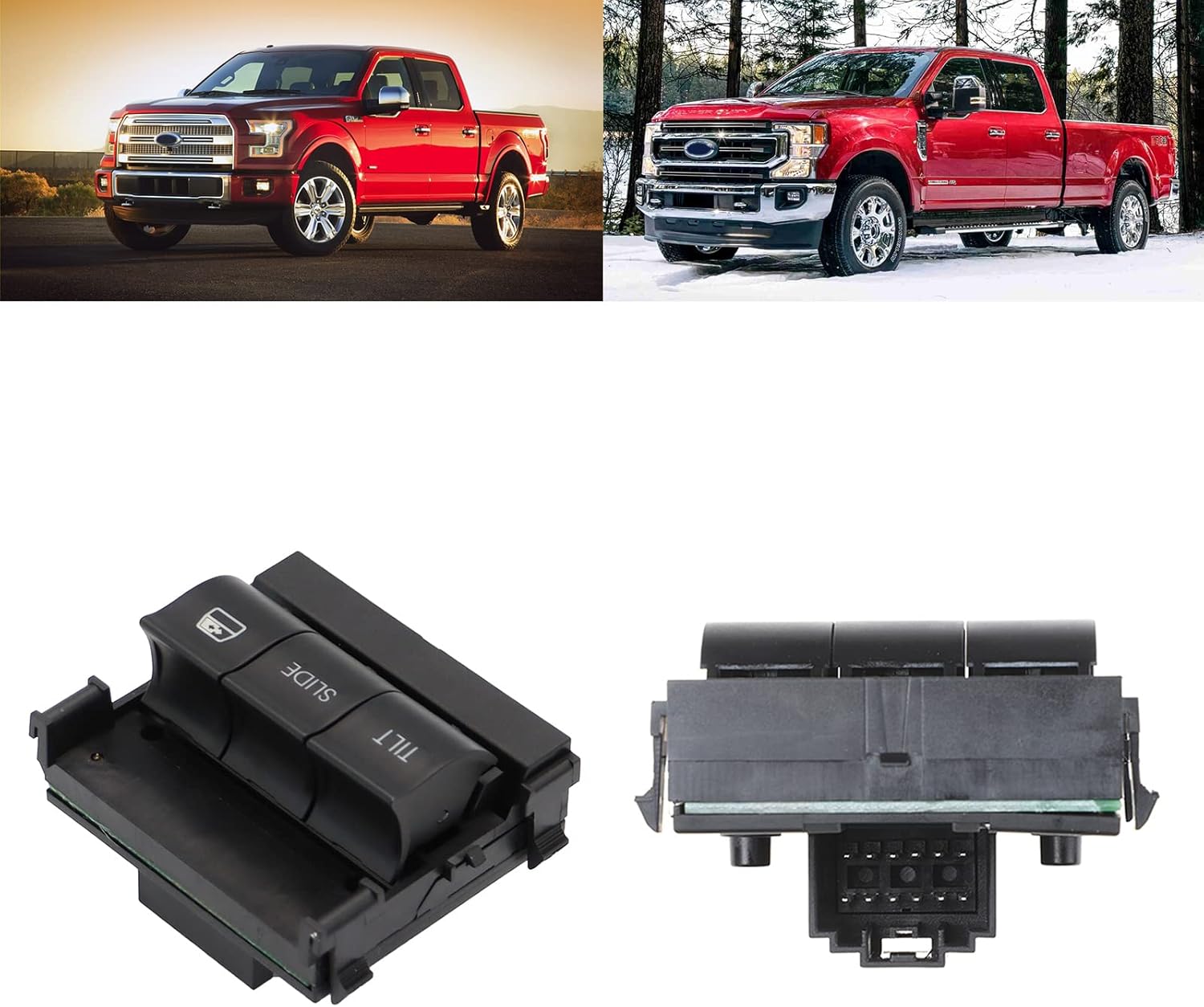 car sunroof Switch for F250 for F350 for F450 for F550 for Super Duty 11-16 Replace 9L3Z15B691DA Overhead Console Switch Overhead Sunroof Switch