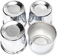 Vista 24 de 4 tapas centrales de rueda de remolque de 2.64 pulgadas para llantas de ruedas de 2.64 pulgadas con orificio central para camión, remolque, RV, SUV