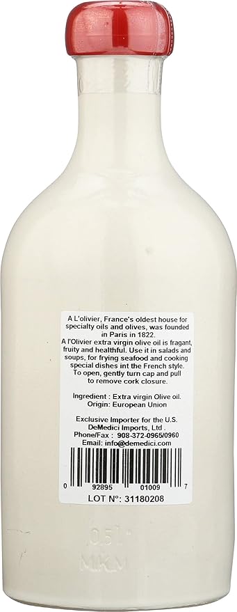 Aceite de Oliva Extra Virgen L'Olivier 16.7 fl oz miniatura 4