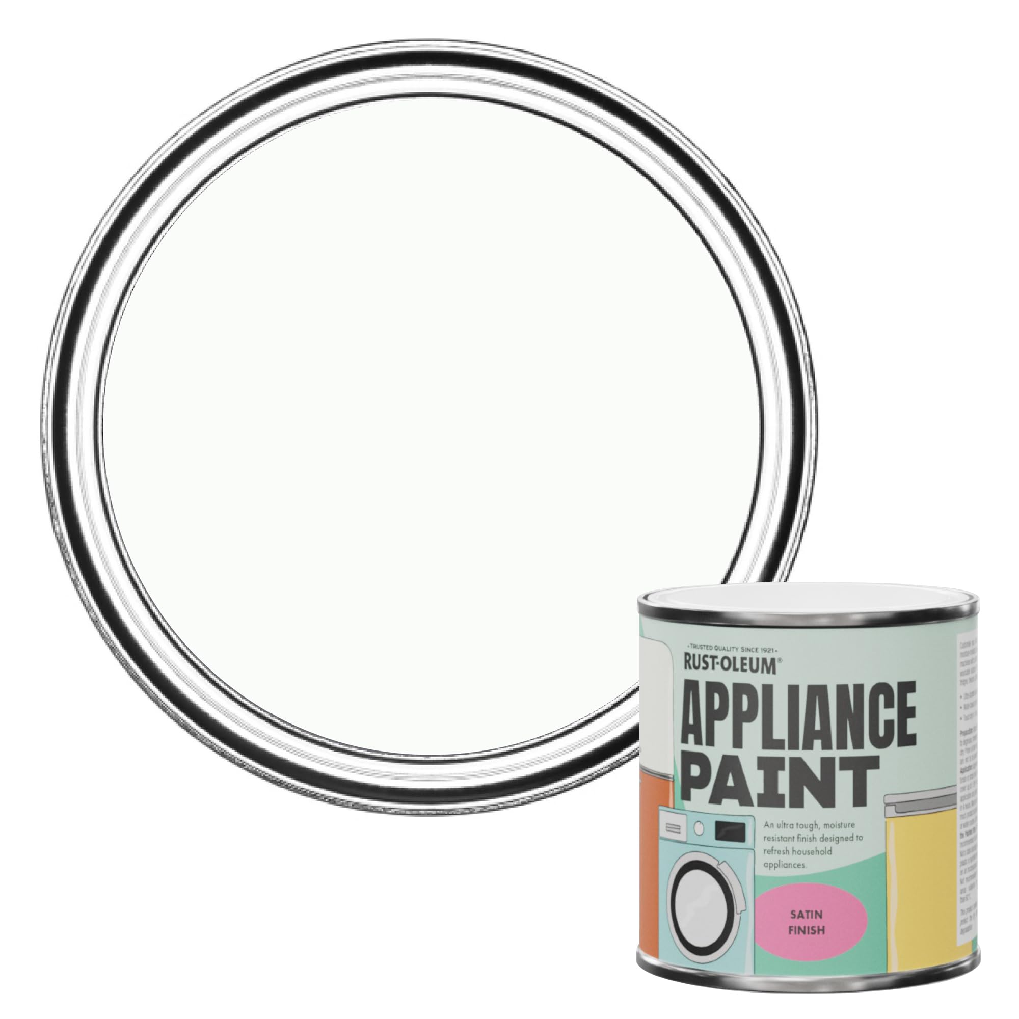 Rust-Oleum Appliance Paint in Satin Finish - Moonstone 250ml