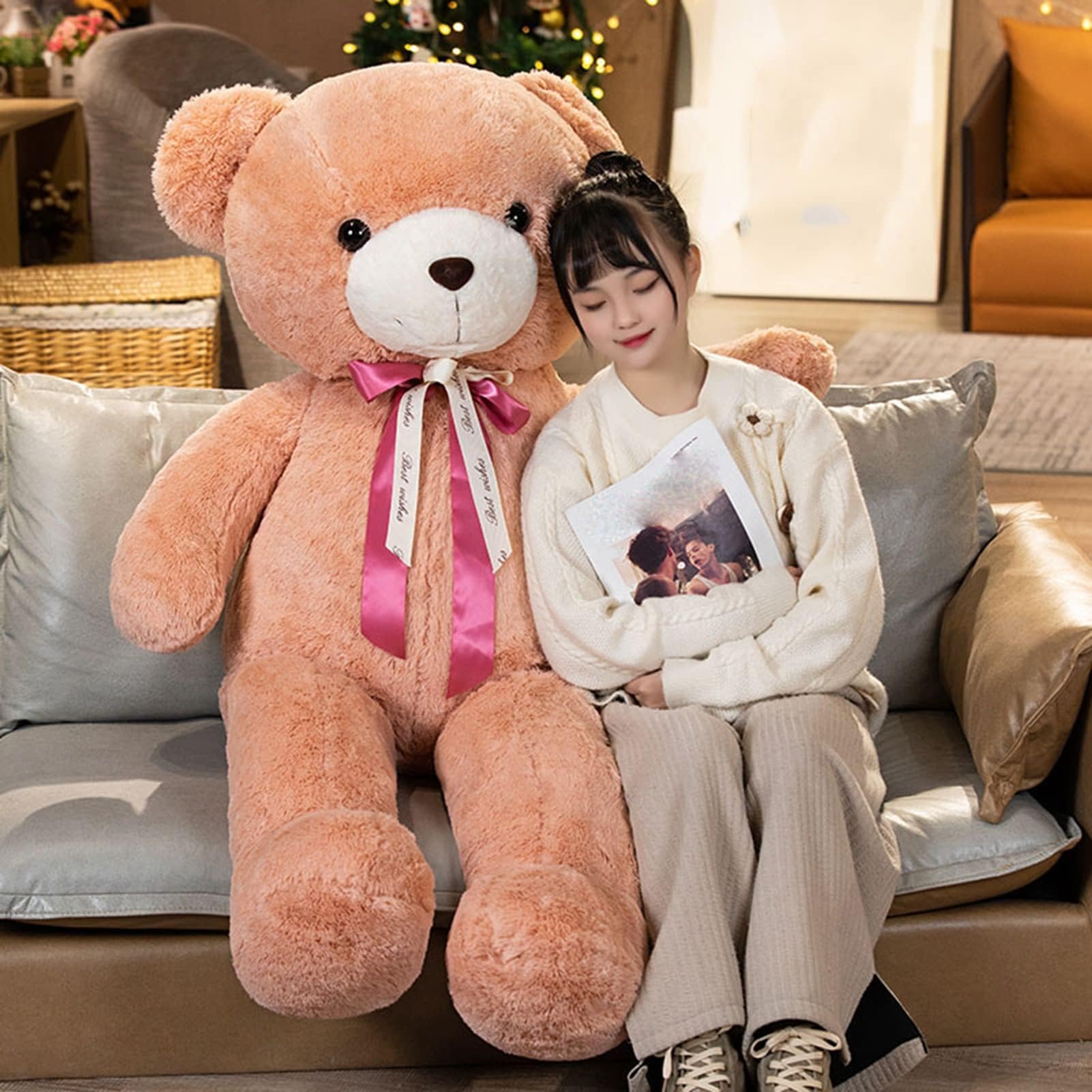 Amazon｜熊 クマ抱き枕 柔らかく 低反発クッション 洗える 添い寝枕 
