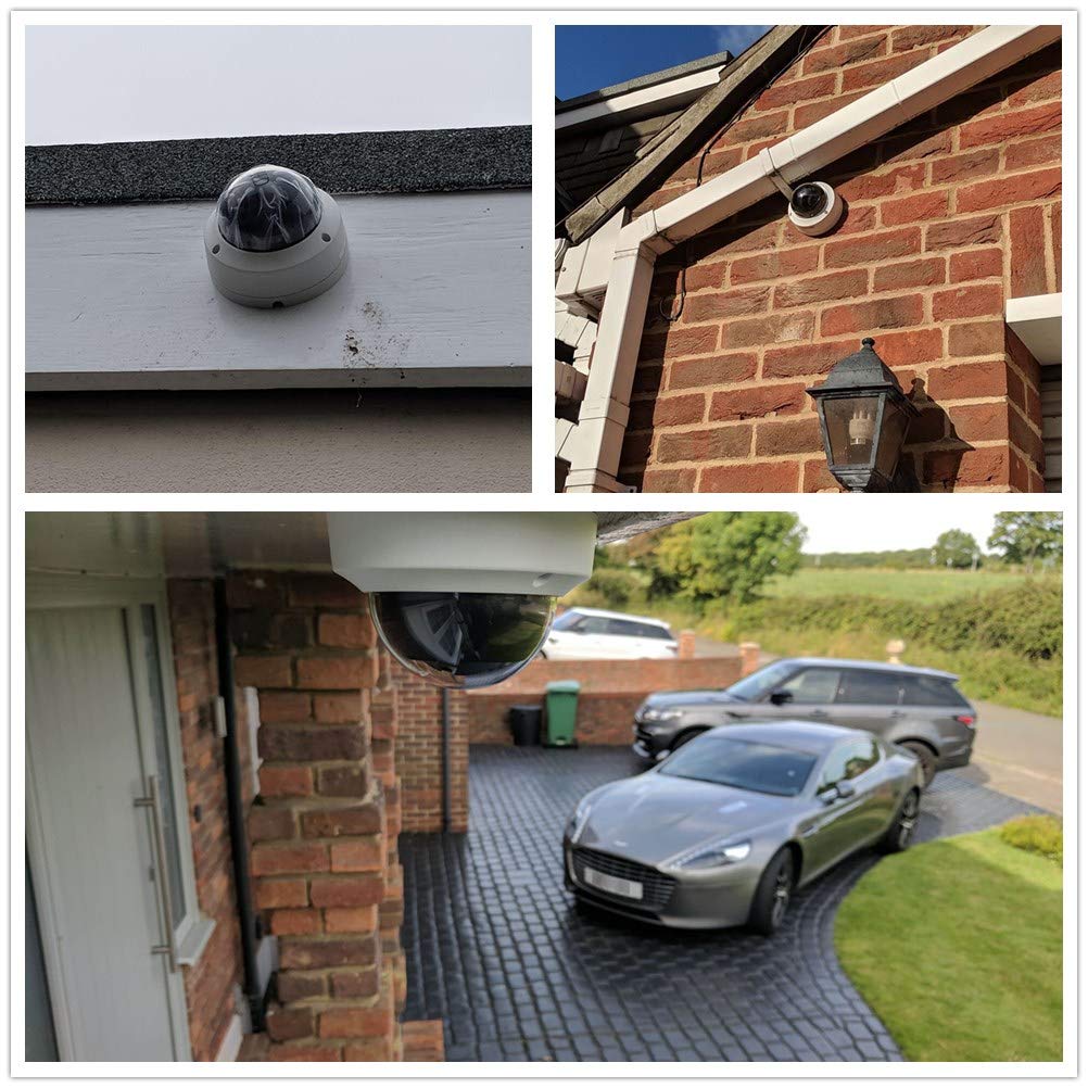 UltraHD 8MP 4K Outdoor PoE Dome Network Camera, OEM Hikvision DS - View #2