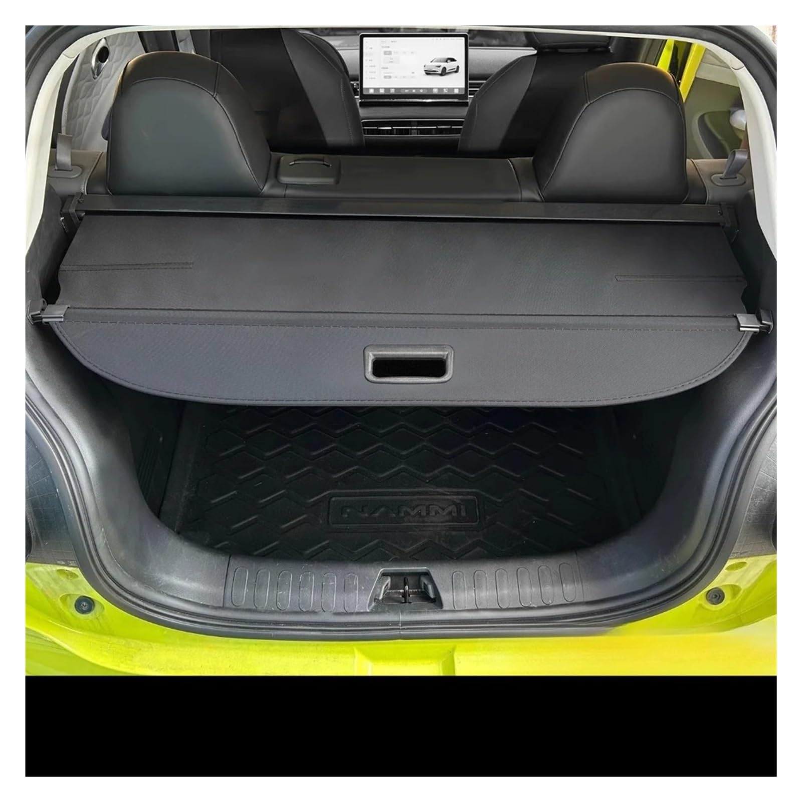 Cubierta Carga Retráctil Panel Almacenamiento para Maletero Trasero Coche, Cortina Escalable, Organizador, para DongFeng para Nammi para Box 01 2025 2026 Privacidad Cargo(C)