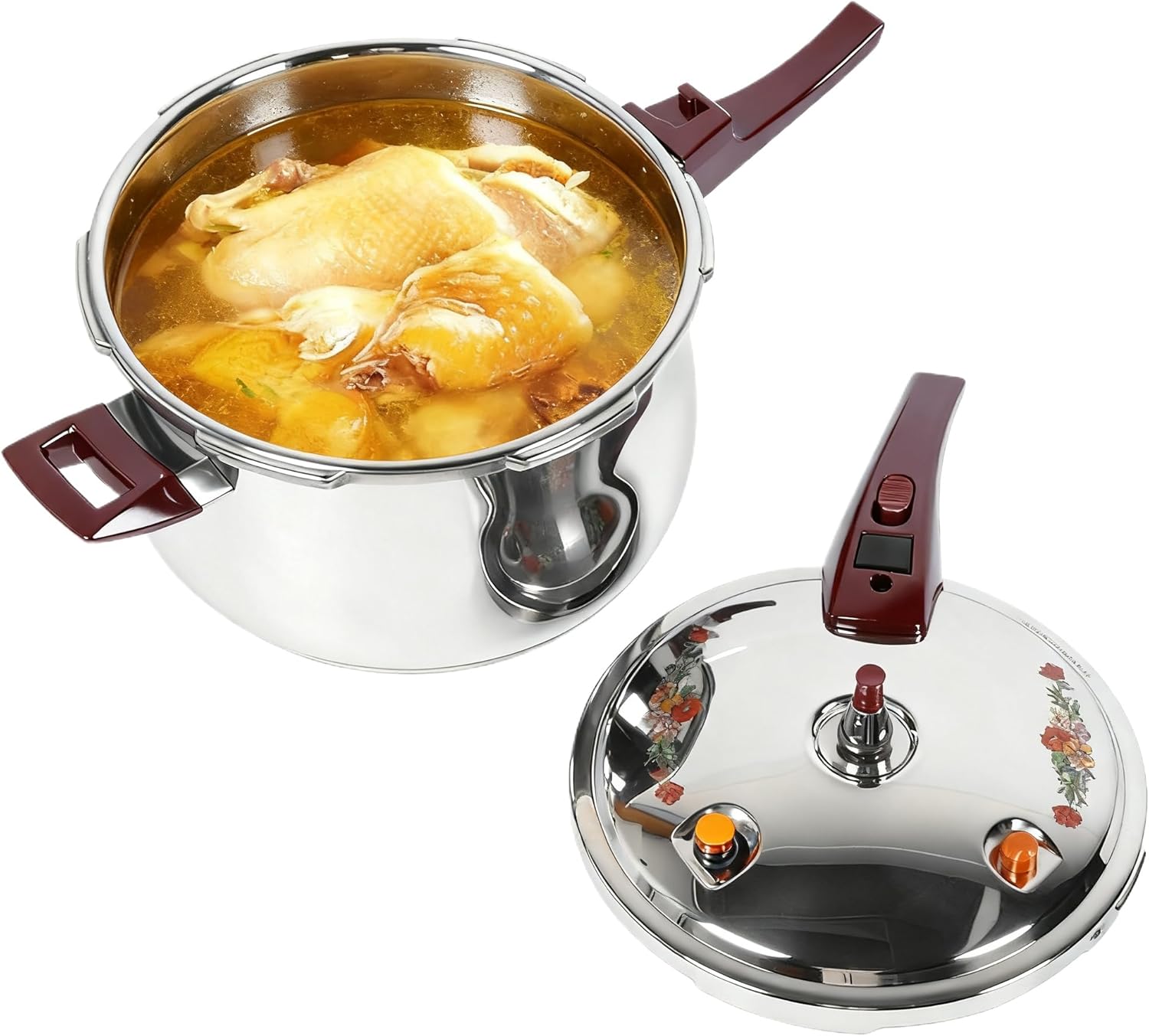 Olla A Presión Acero Inoxidable 9L Taddien