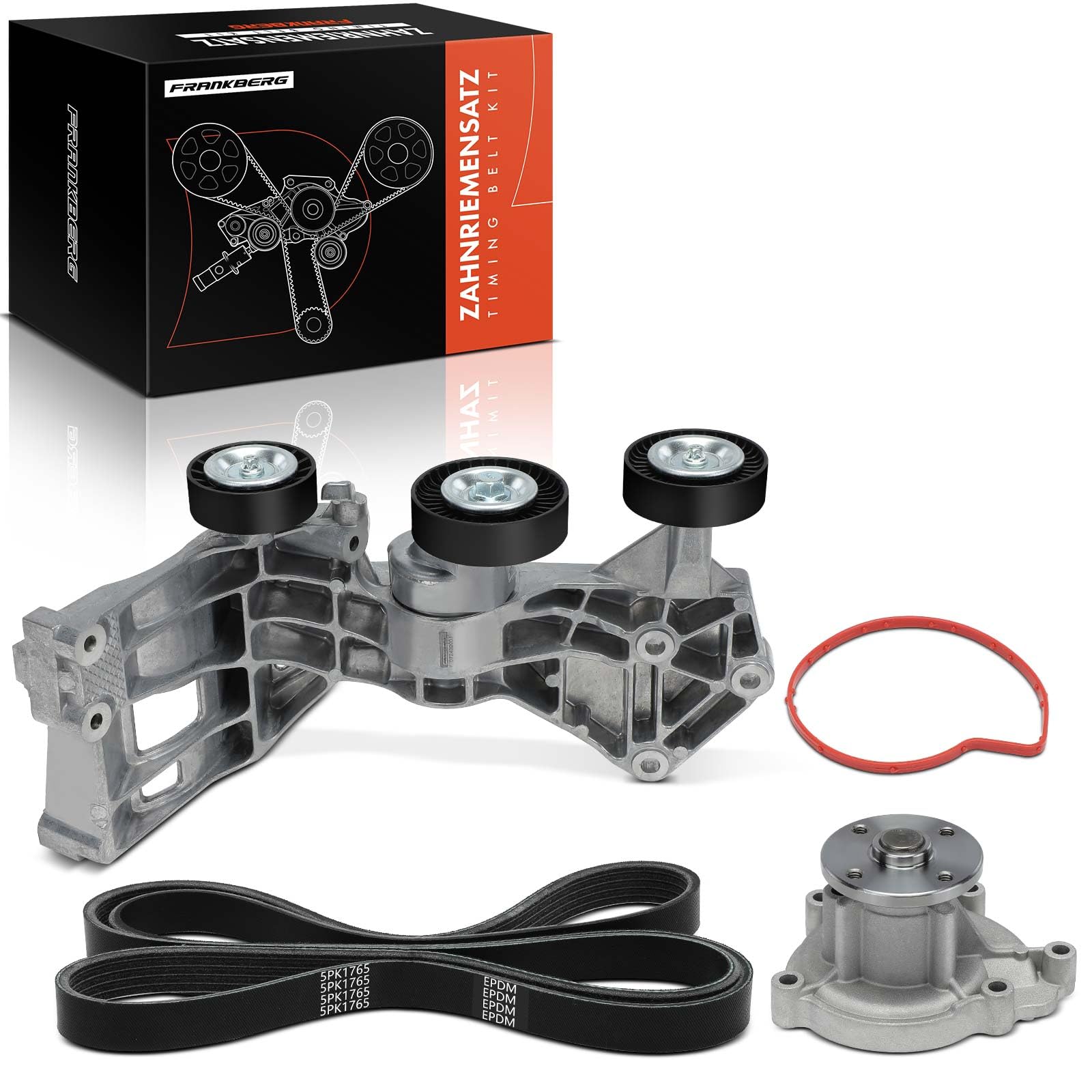 Frankberg Kit de correa de distribución correa de distribución bomba de | Compatible con: Clase B W245, Clase A W169