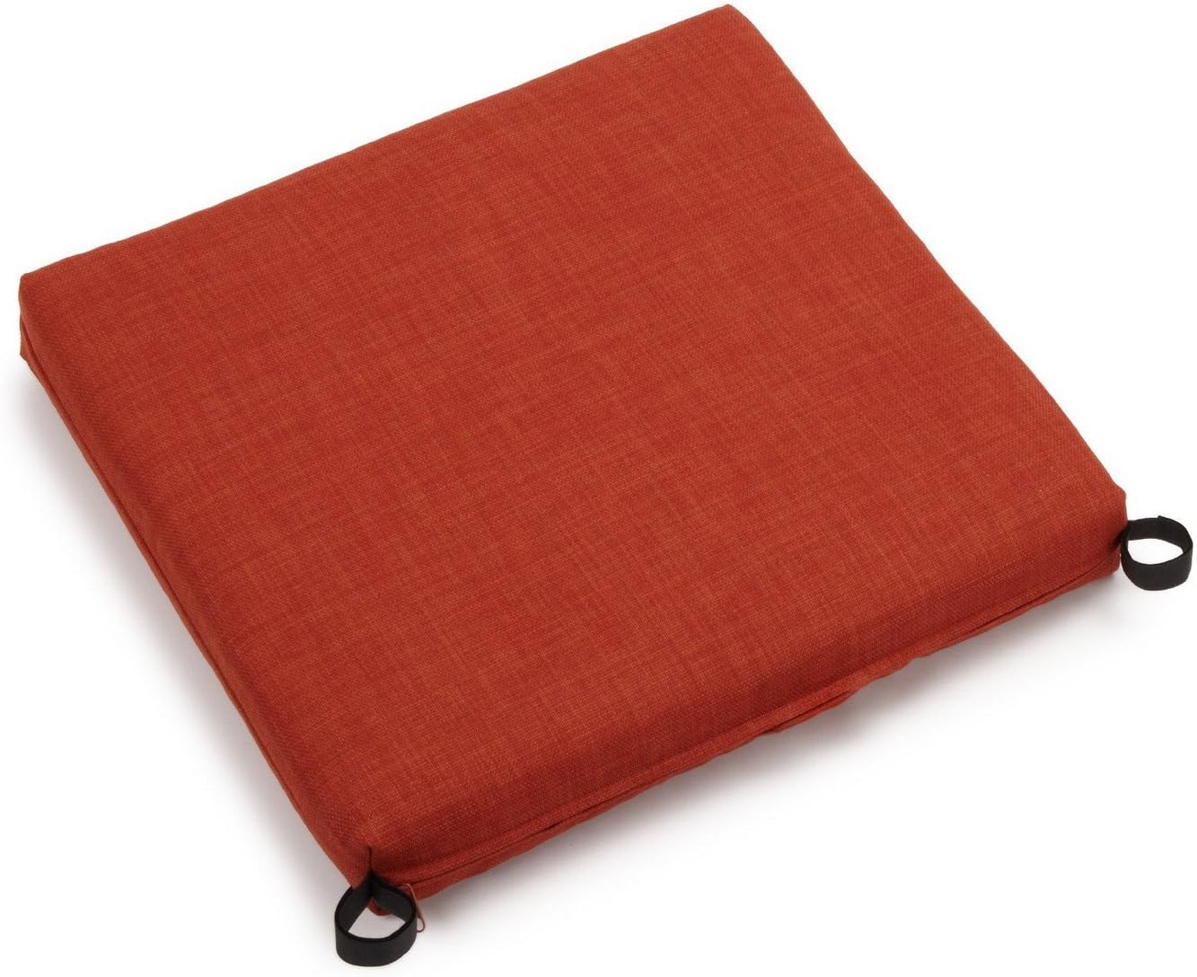 Blazing Needles Indoor/Outdoor Chair Cushion, 20" x 19", Paprika