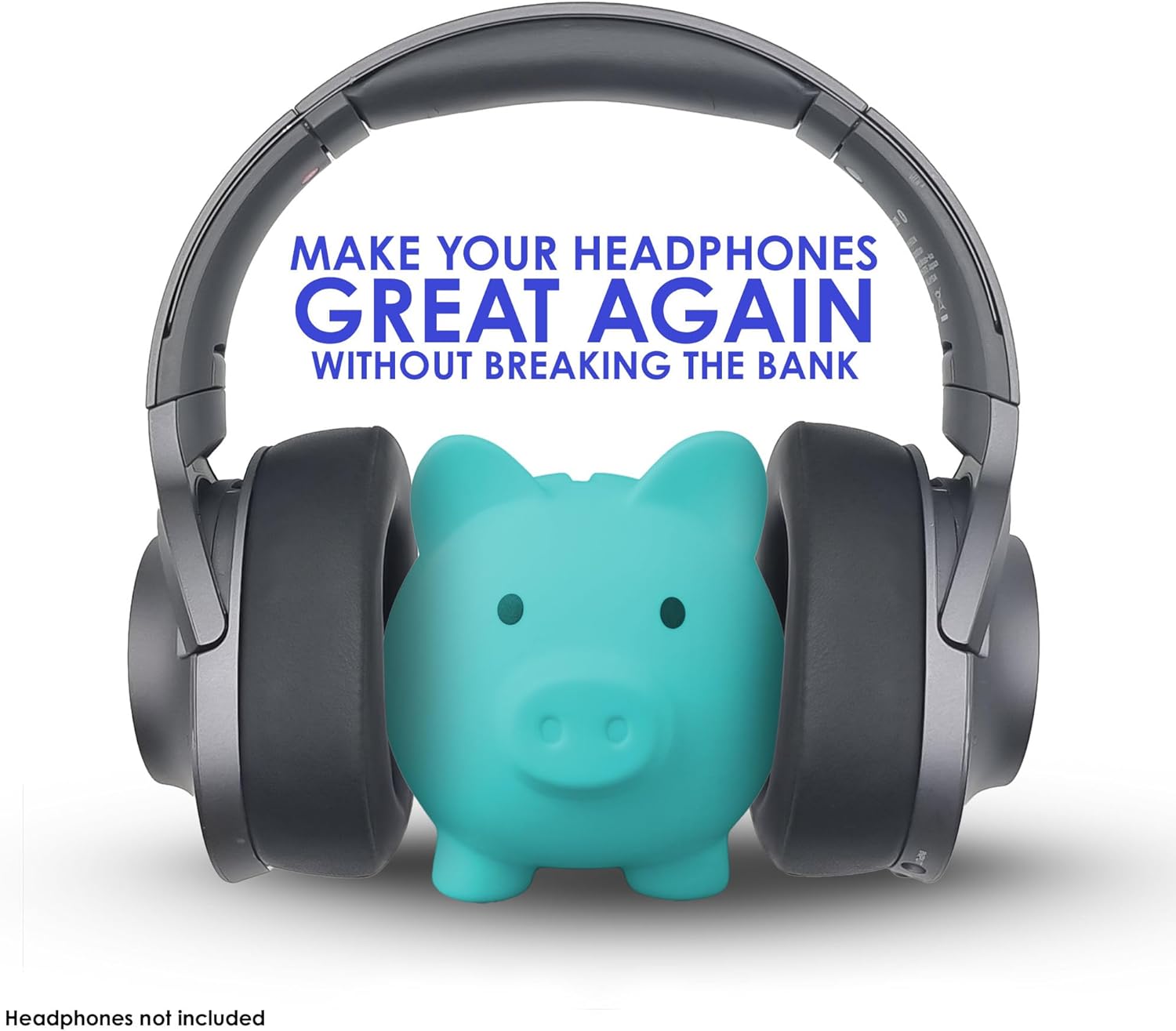 Premium Replacement WH-H900N Ear Pads/MDR-100ABN Ear Pads Cushions Compatible with Sony WH-900N and Sony MDR-100ABN Headphones (Black). Premium Protein Leather | High-Density Foam | Great Comfort - Image 5