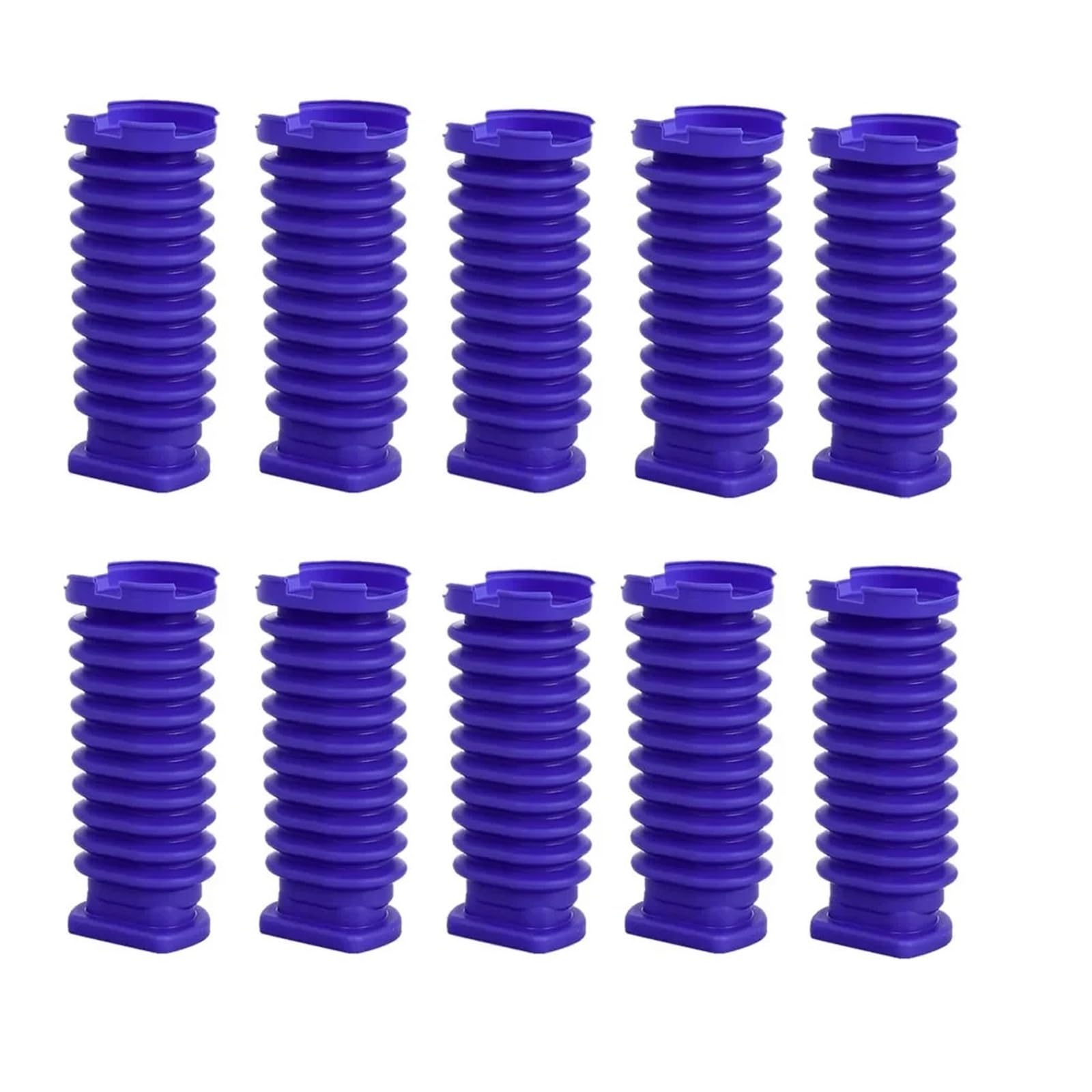 Hizon 11Pc Hose Parts，Compatible For Dyson，V8 Slim/V10 Slim/V12 Slim/V15 Slim/Sv18/Sv20/Sv10k Vacuum Cleaner Drum Suction Head Blue Hose Reaplacement