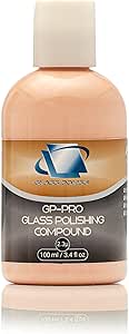 Glass Polish 100ml (3.4oz) GP-PRO Glass Polishing Compound for Professional Polishing of All Glass Surfaces - 2.3 microns - GP14054