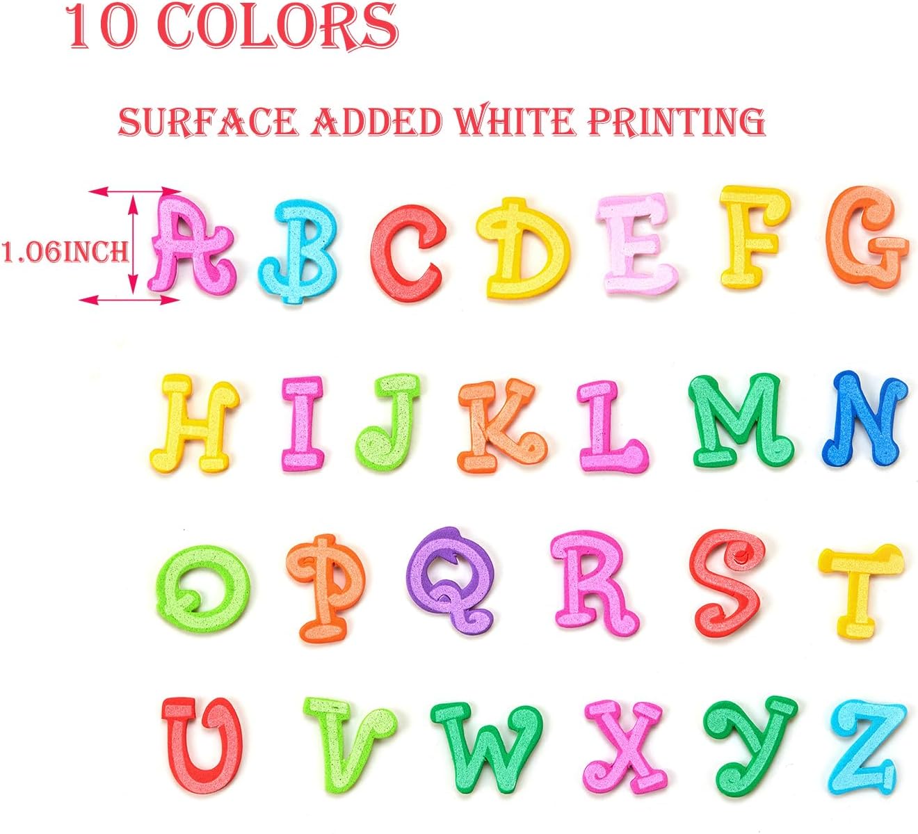 1044Pcs Felt Letter Stickers, 1 Inch Alphabet for DIY Crafts | for scrapbooking, home decor, signage, gift wrapping, and personalized DIY projects