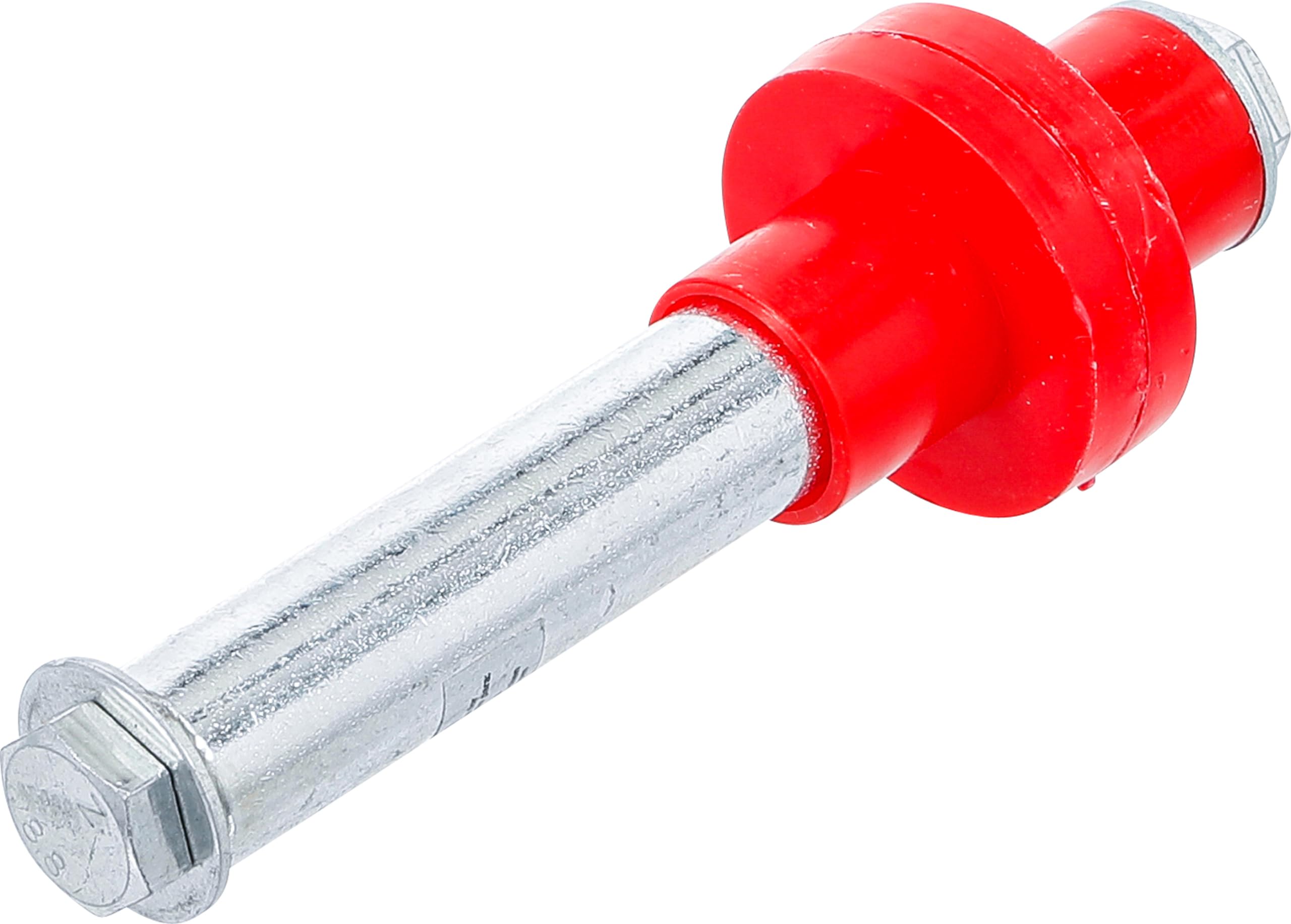 BGS Diy 81951 Serie assi per ruota con cerchio in acciaio 128 mm Ø 20 mm manicotti distanziatori