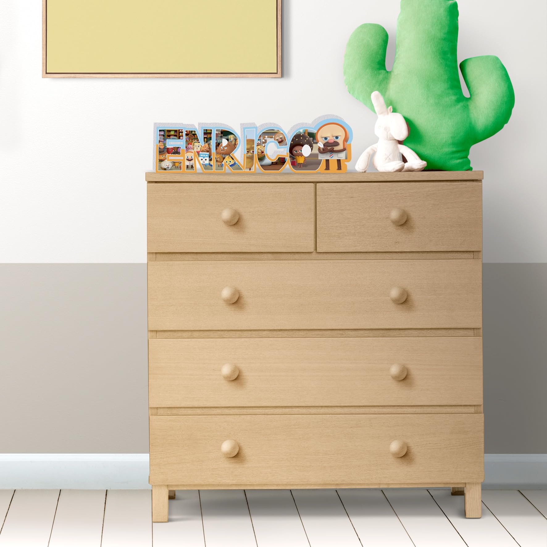 Nome Personalizzato Tema Il Barbiere Pasticciere