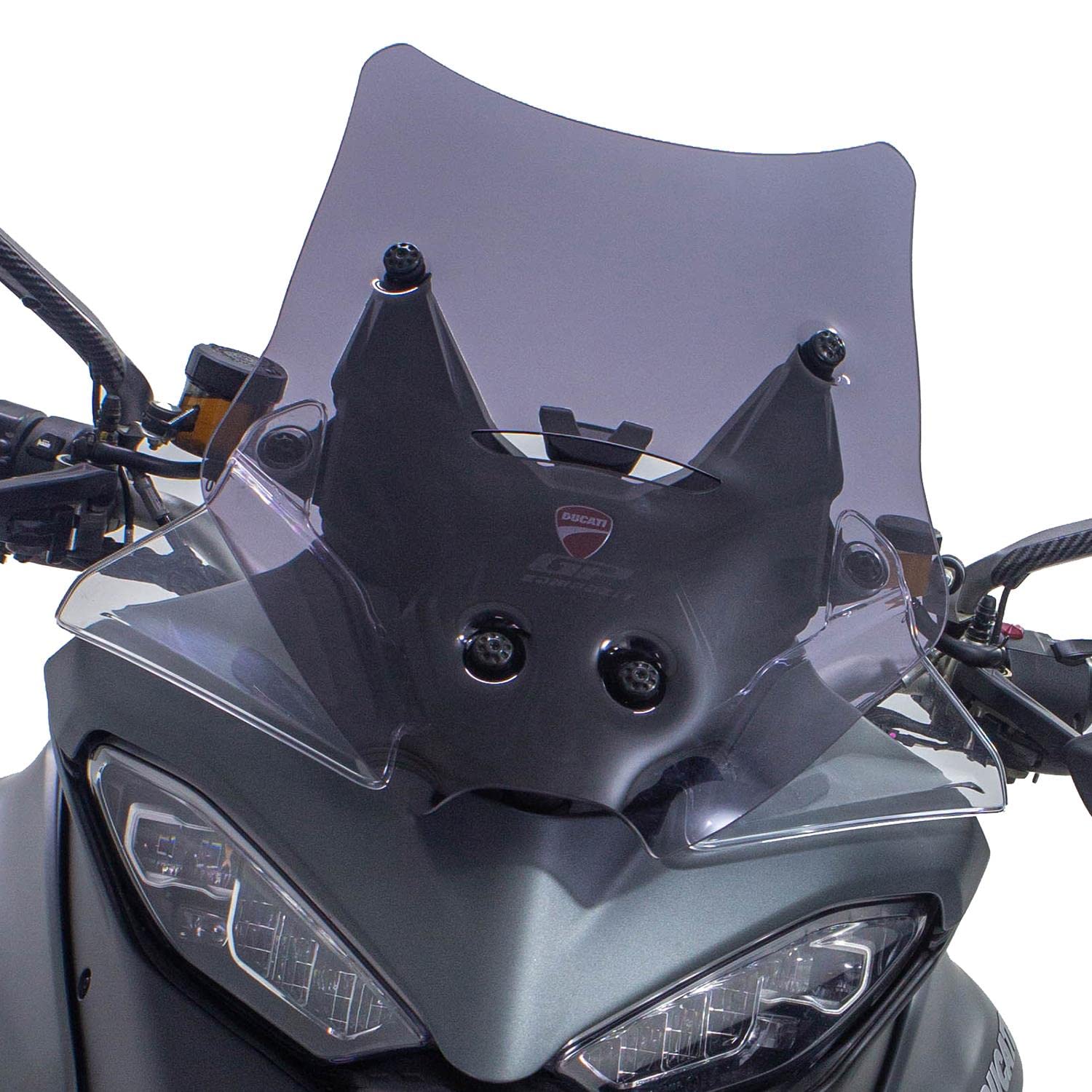 GP Kompozit Parabrezza compatibile Multistrada V4 2021-2022 fumè 46 cm