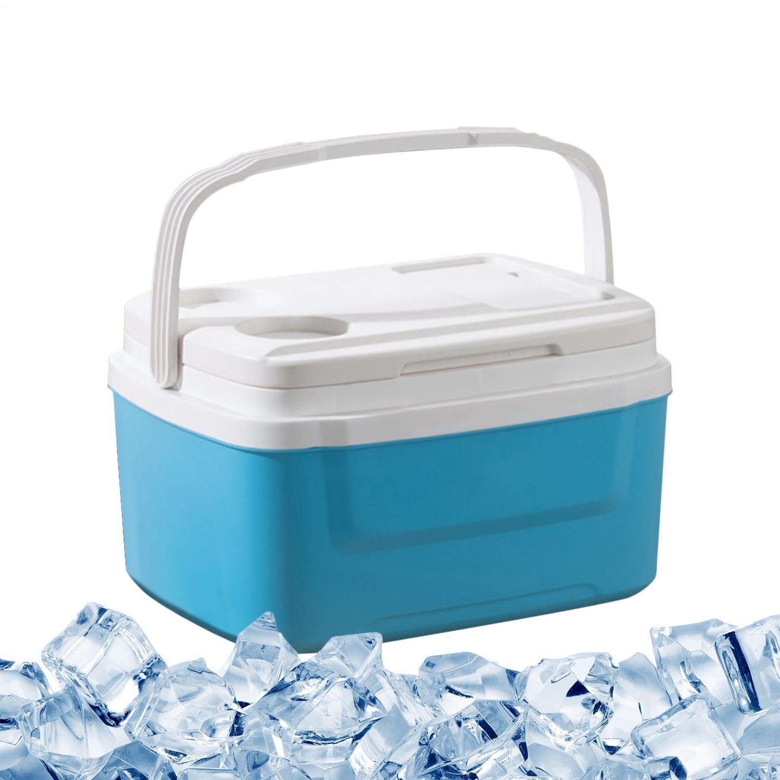 Borsa Frigo Isolata Frigorifero Portatile Contenitore Pranzo Cibo | 8L Borsa Frigo Campeggio Outdoor Ghiaccio Per Cibo E Bevande In Escursioni, Pesca, Viaggi, Grigliate, Camion E Outdoor