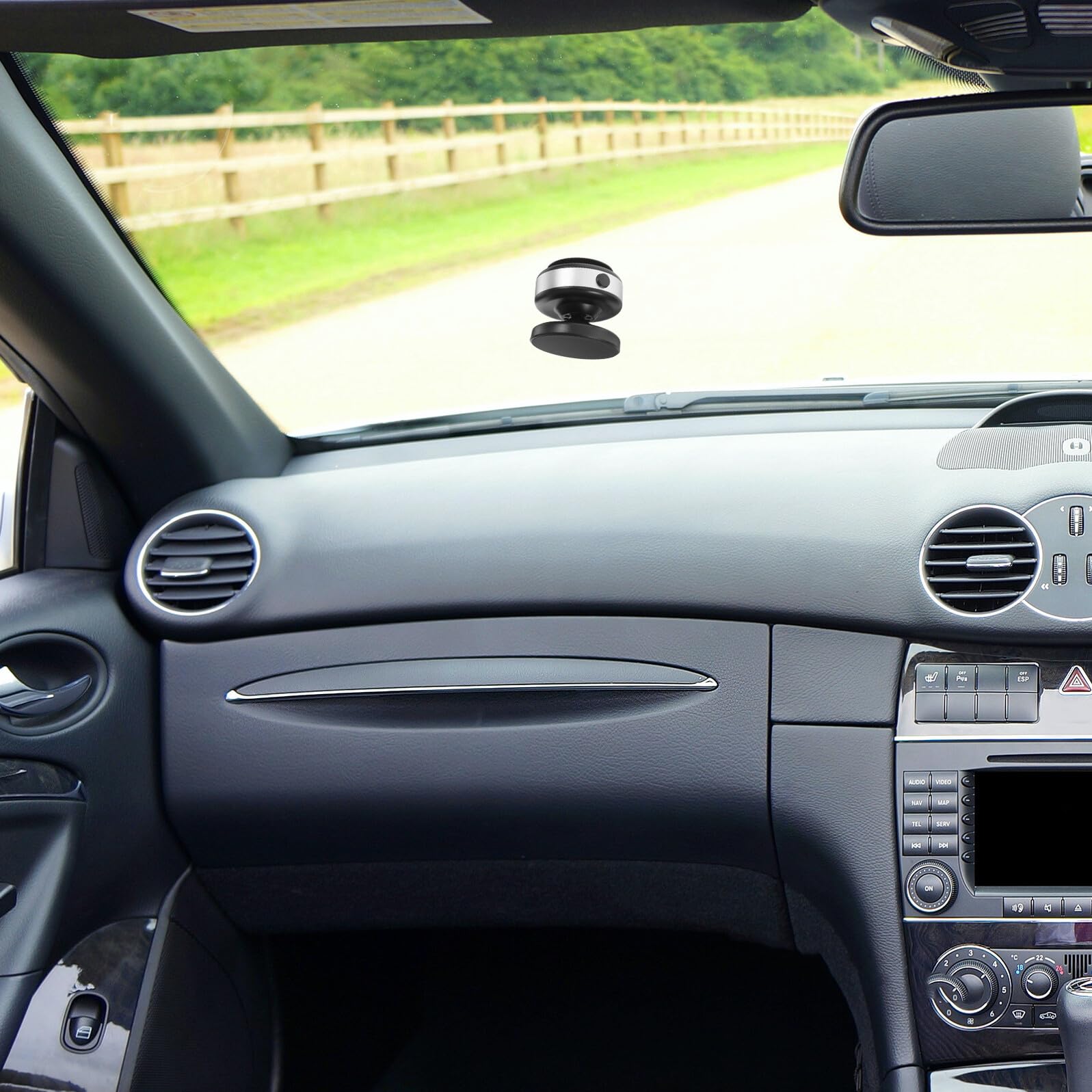 BESTYASH Supporto Telefono Auto Magnetico da Cruscotto Ventosa Forte | Tecnologia a Vuoto Magnetica, Plastica, per Smartphone e Telefono, Accessorio per Auto