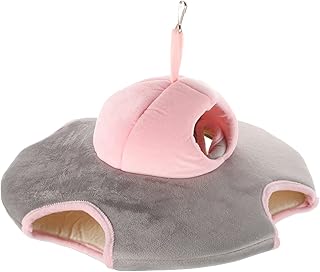 MUSISALY Hamster Ninho Quente Acessórios Para Animais De Estimação Brinquedos Macios Quente Pendurado Rede Casa Gaiola Guiné Mastigar Brinquedos De Pelúcia Guiné Bichos De Pelúcia Hamster