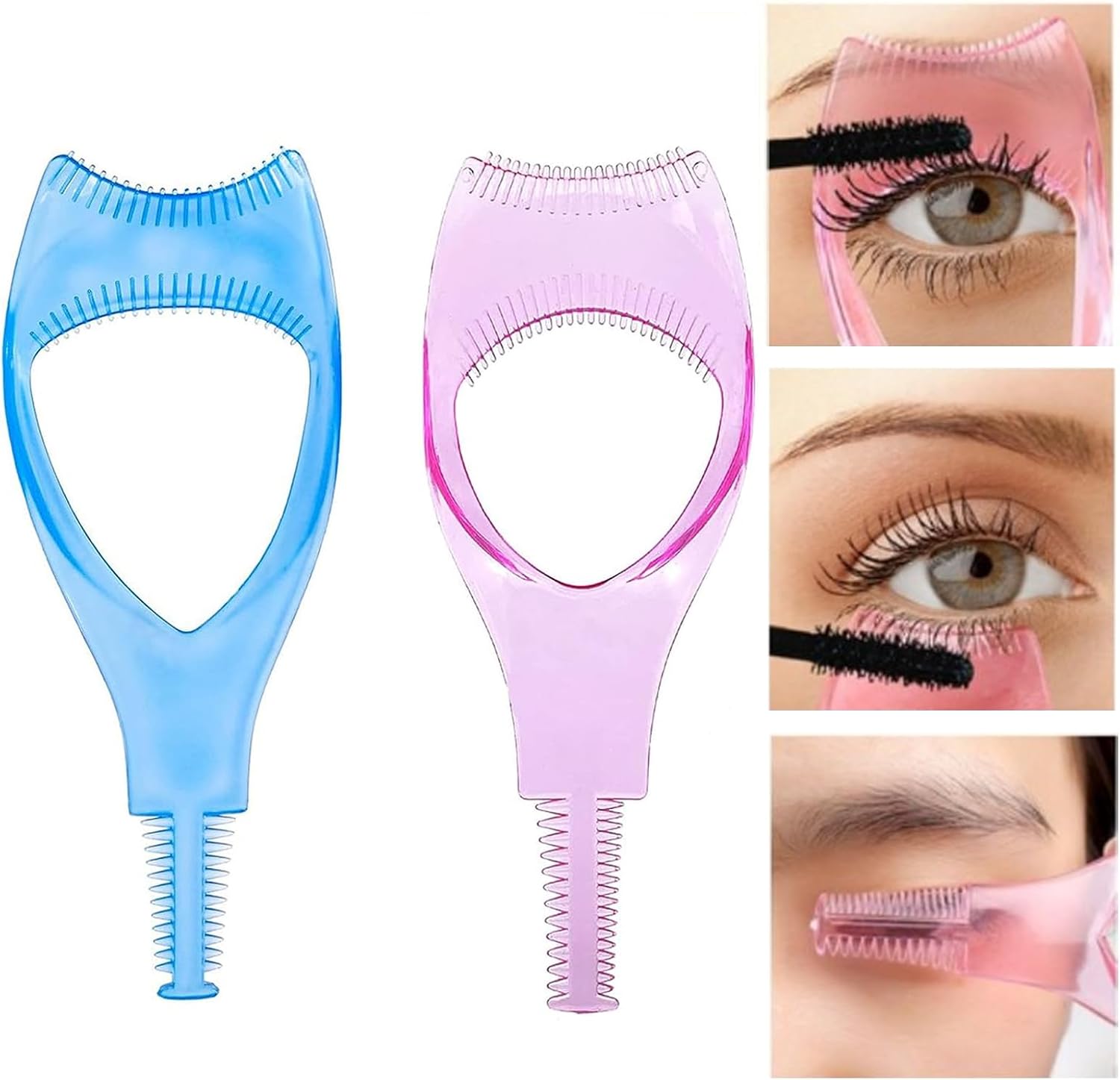 Mascara Shield, Mascara Guard 2pcs 3 in 1 Makeup Cosmetic
