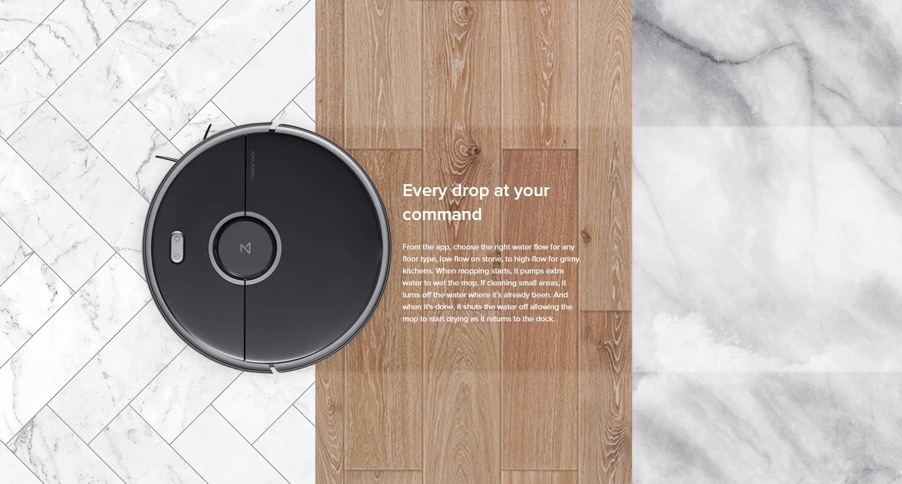 roborock S5E5200 S5 MAX Robot Vacuum and Mop Robotic Vacuum Cleaner