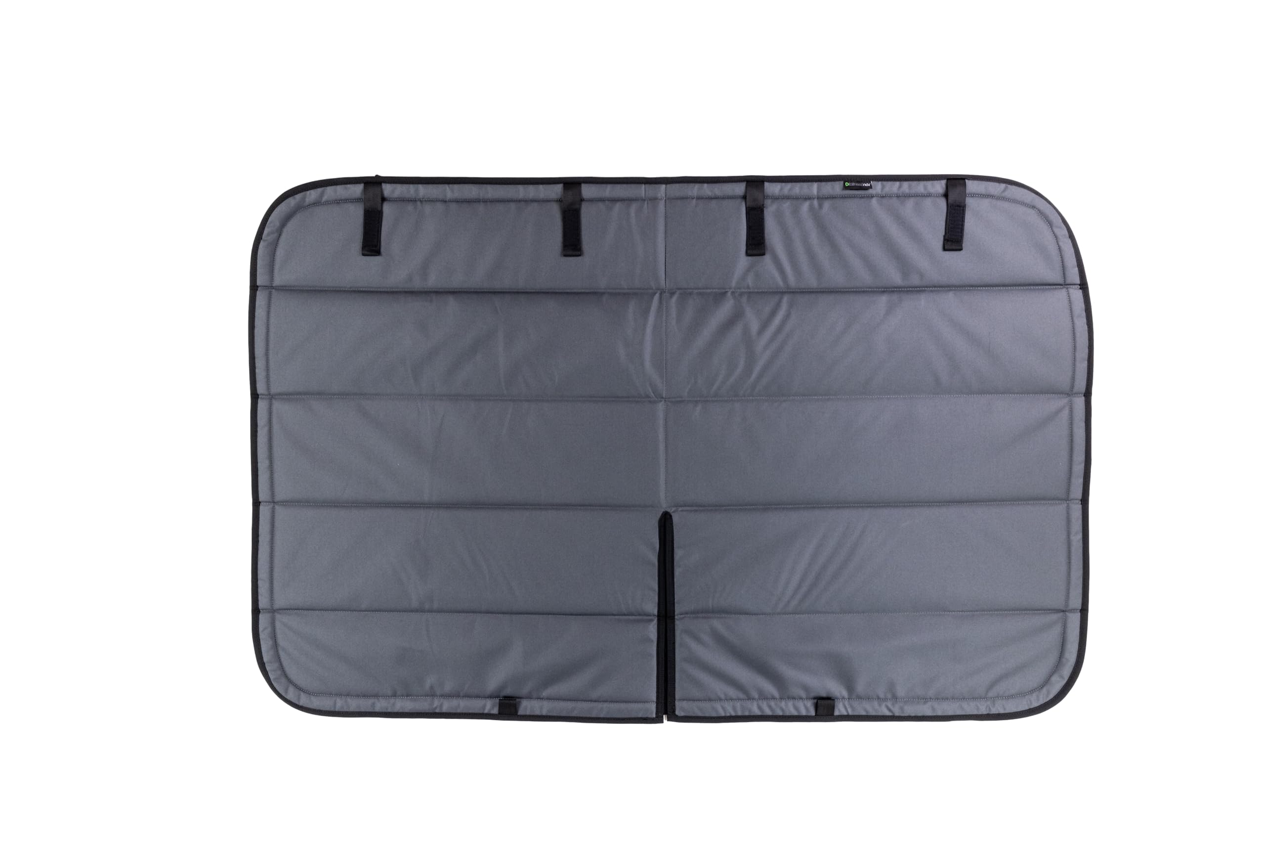 VanEssential Insulated Stealth Blackout Sliding Door Window Cover Designed for Ford Transit Van Year 2015 to Current with NO Plastic Trim (Right Hand Drive - UK/AUS/NZ) - Charcoal Gray