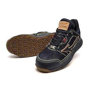 [ミズノ] 安全靴 ALMIGHTY HW11L DENIM 限定モデル オールマイティ 限定モデル ミズノ 安全靴 スニーカー ALMIGHTY