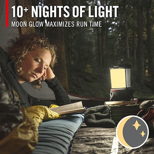 Miniatura 3 de Coast EAL55R Luz de emergencia LED de doble color, 3000 lúmenes, más de 10 noches de luz, control de luz variable, duradera para exteriores y