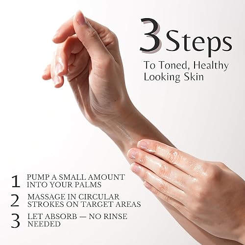 Miniatura 5 de Aceite de masaje anticelulítico  Aceite de masaje reafirmante y tensante de la piel  Aceite natural y botánico con retinol y células madre