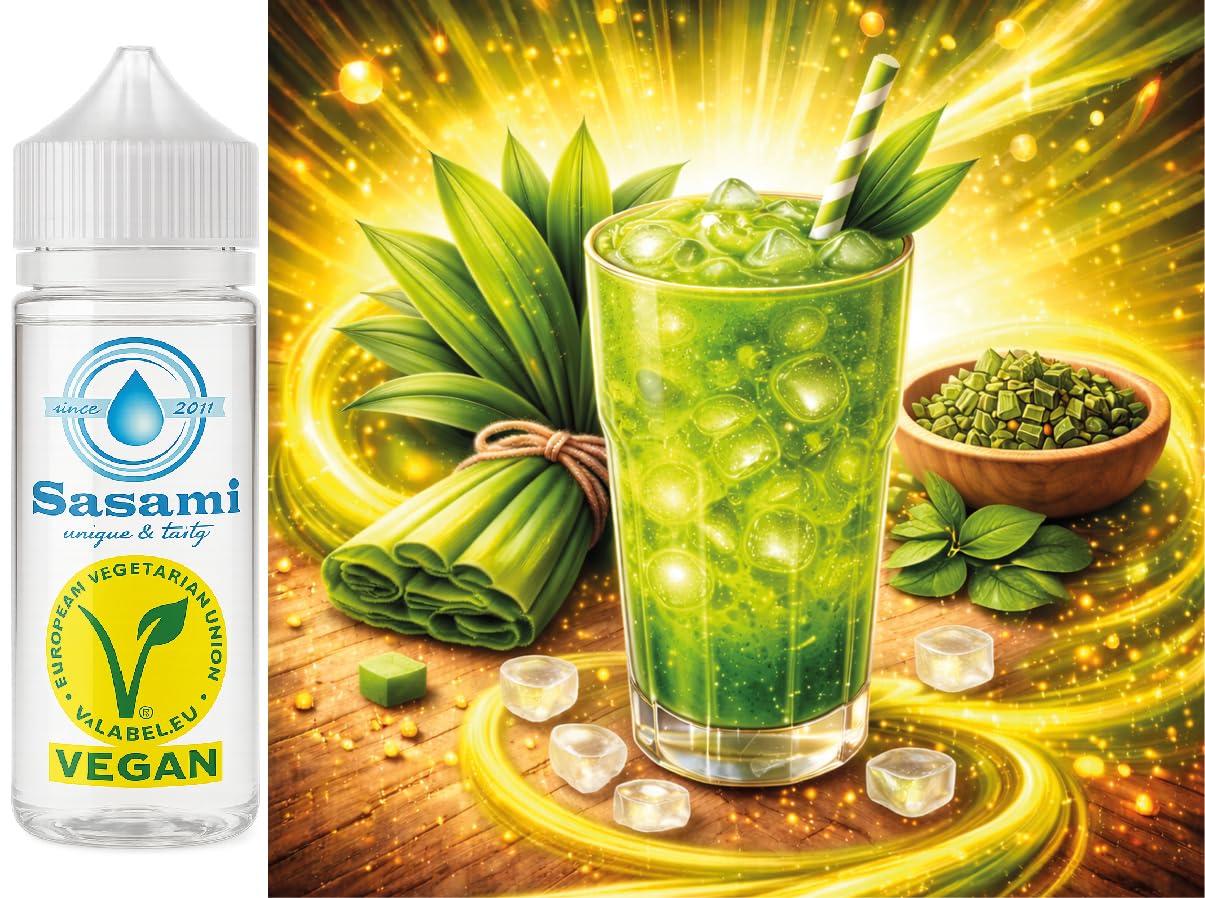 Pandan Té Helado Aroma Concentrado - Vegano - Sasami - 100ml