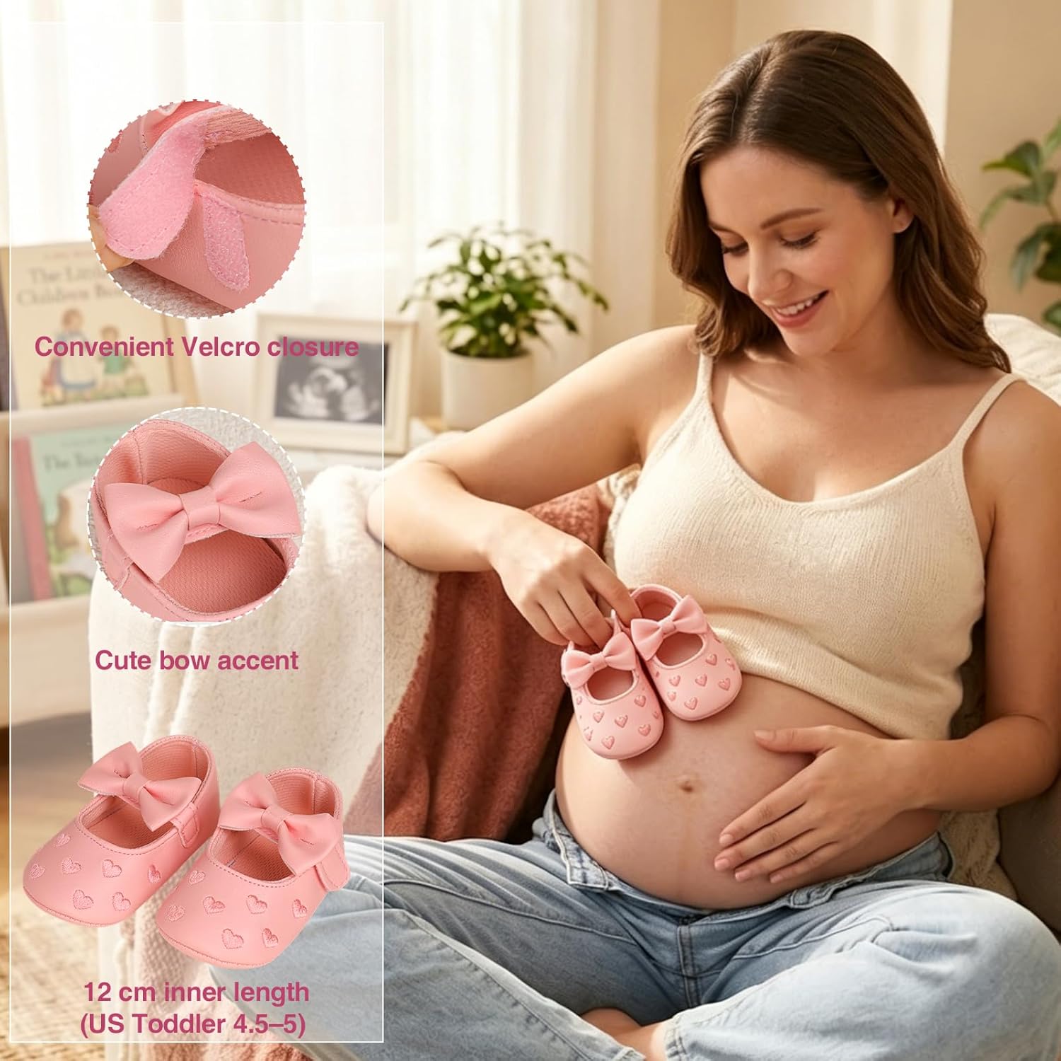 Newborn Baby Girl Gift,Baby Shower Gifts for Girls, Infant New Mom Gift,Gender Reveal Gifts Essentials Gift Basket with Onesise Set for First Visit